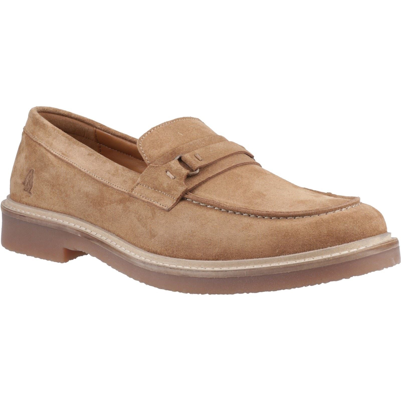 Hush Puppies Gryffin Herren Mokassins Aus Braunem Leder