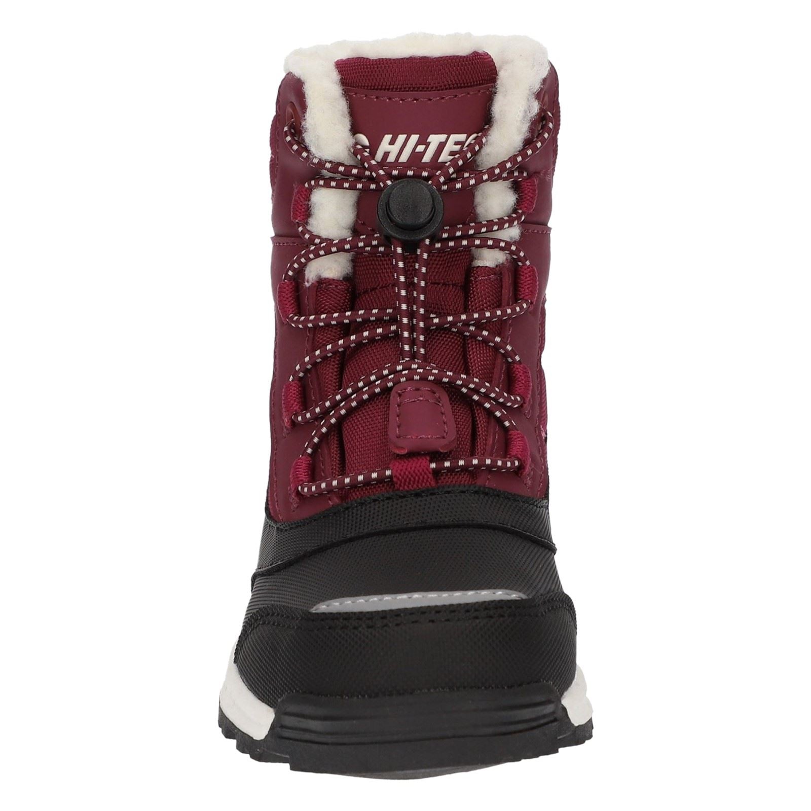Hi-Tec Leo Nylon Winterstiefel für Kinder Unisex in Beerenfarbe bis zur Mitte der Wade
