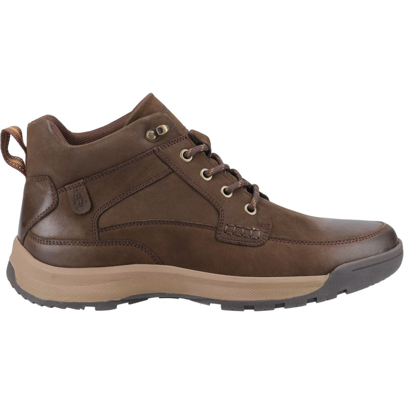 Hush Puppies Vernon Herren Leder Stiefeletten in Braun