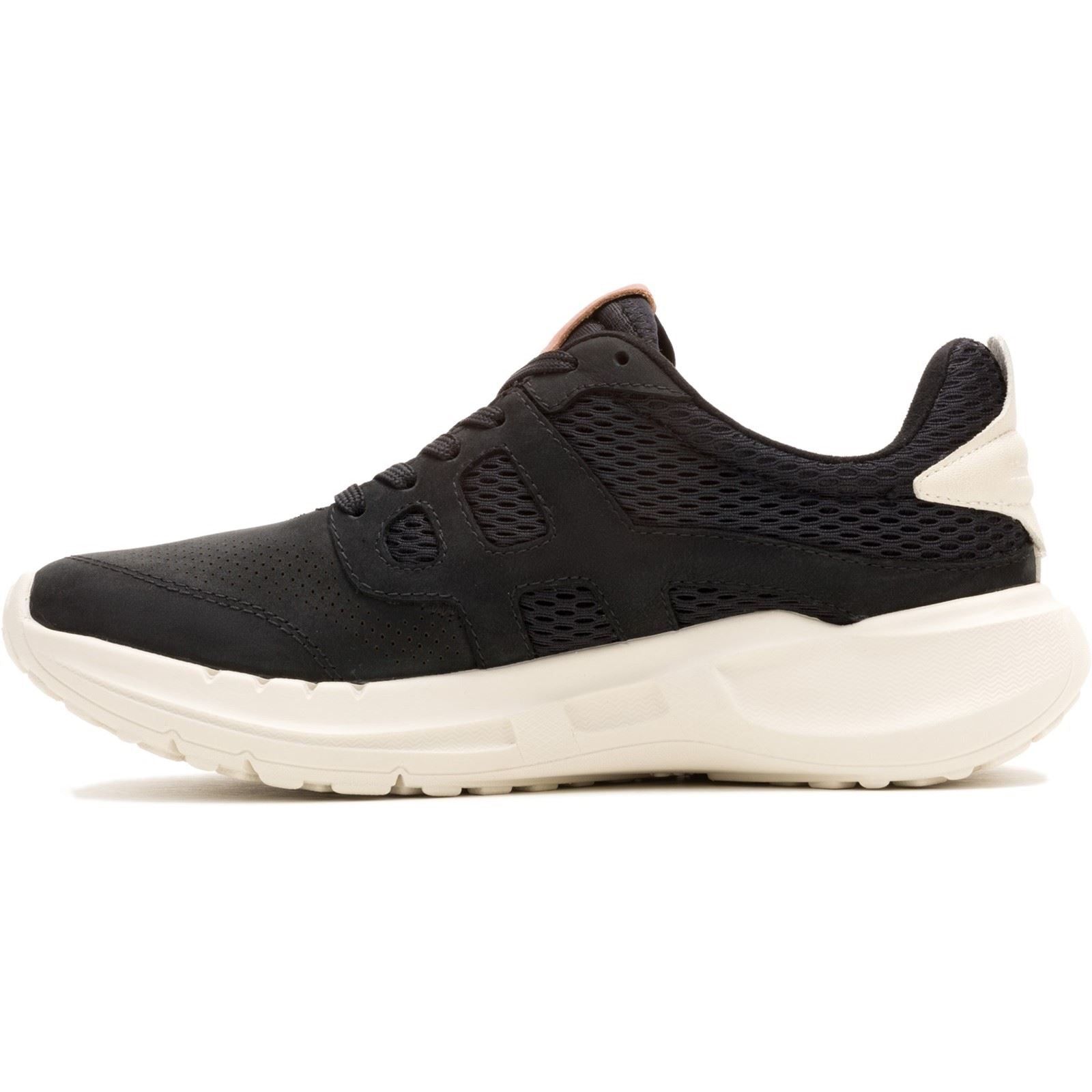 Hush Puppies Seventy8 Runner Wildleder Damen Sneaker In Schwarz