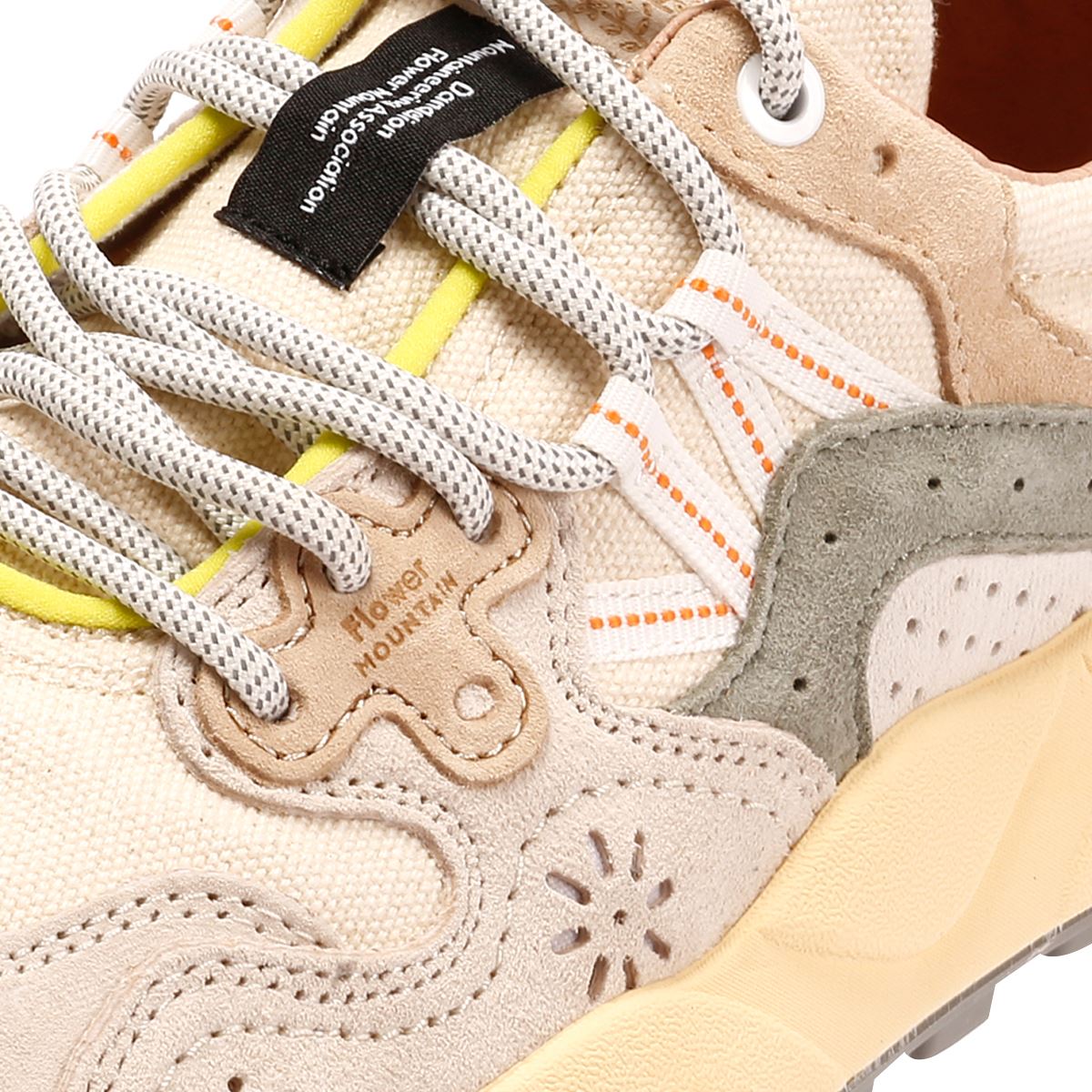 Flower Mountain Yamano 3 Weiße Sneakers