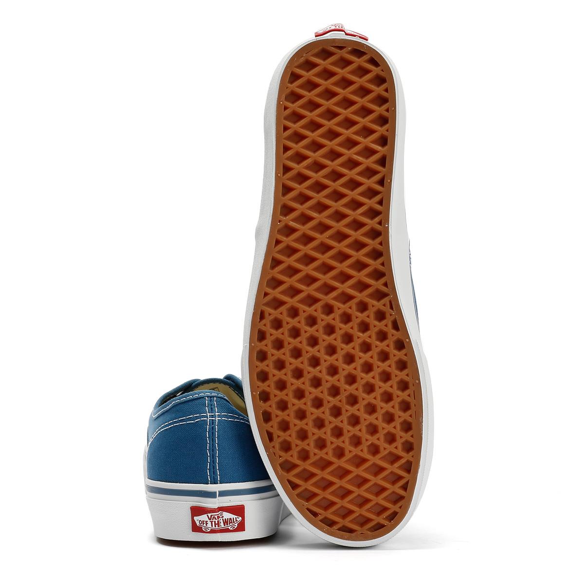 Vans Authentic Leinwand Blaue Turnschuhe