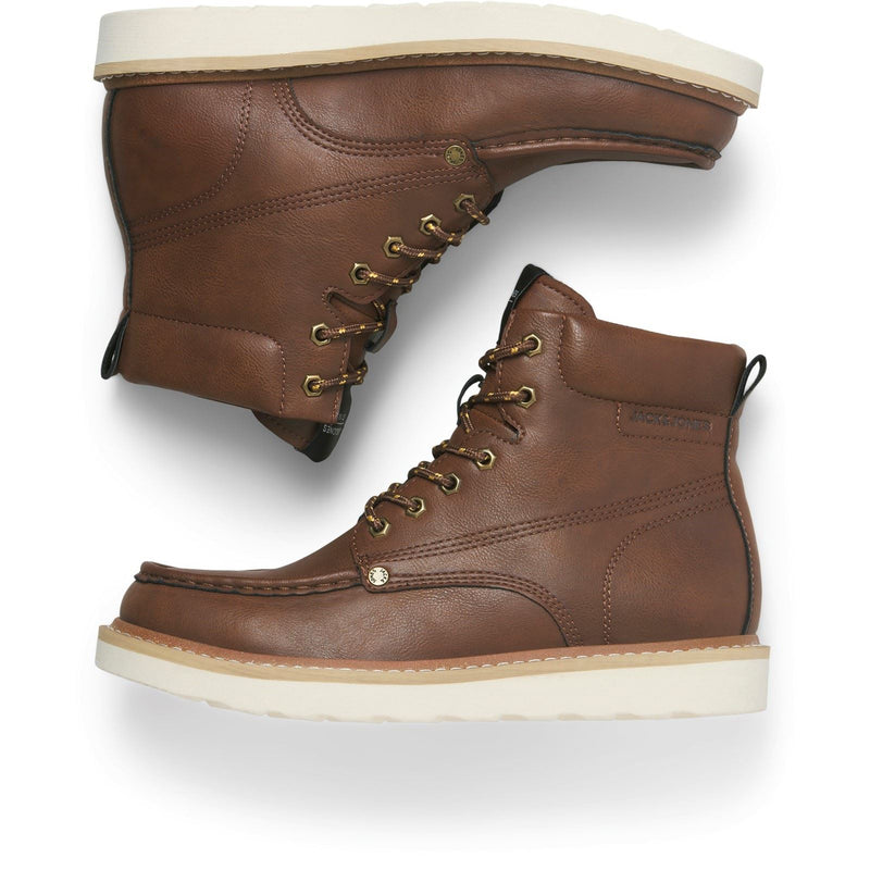 Jack & Jones Archway Moc Polyurethan Herren Cognac Stiefel
