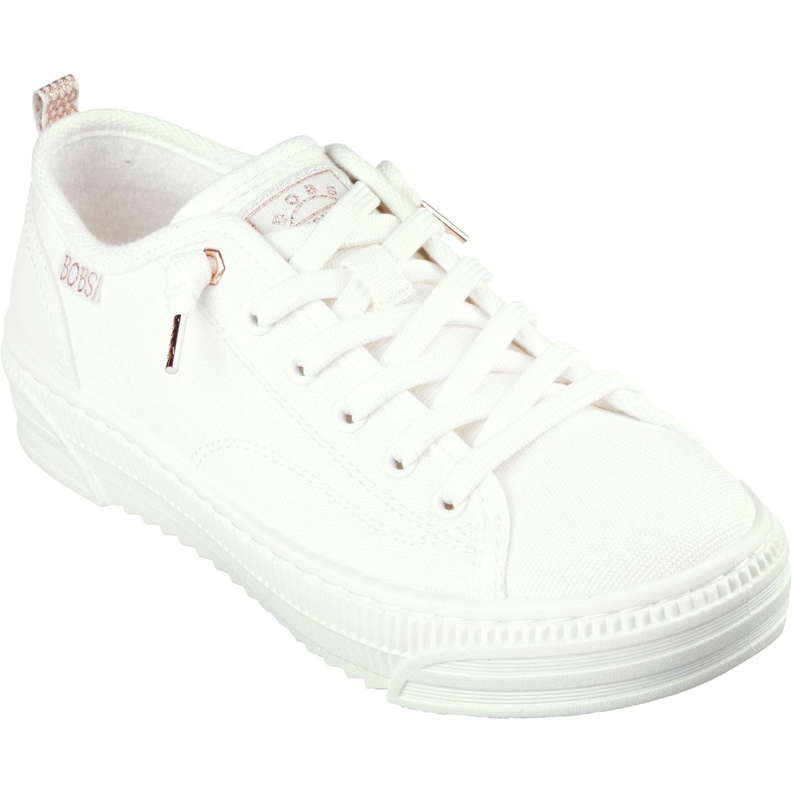 Skechers BOBS Copa Textile Damen Sneaker In Off-Weiß