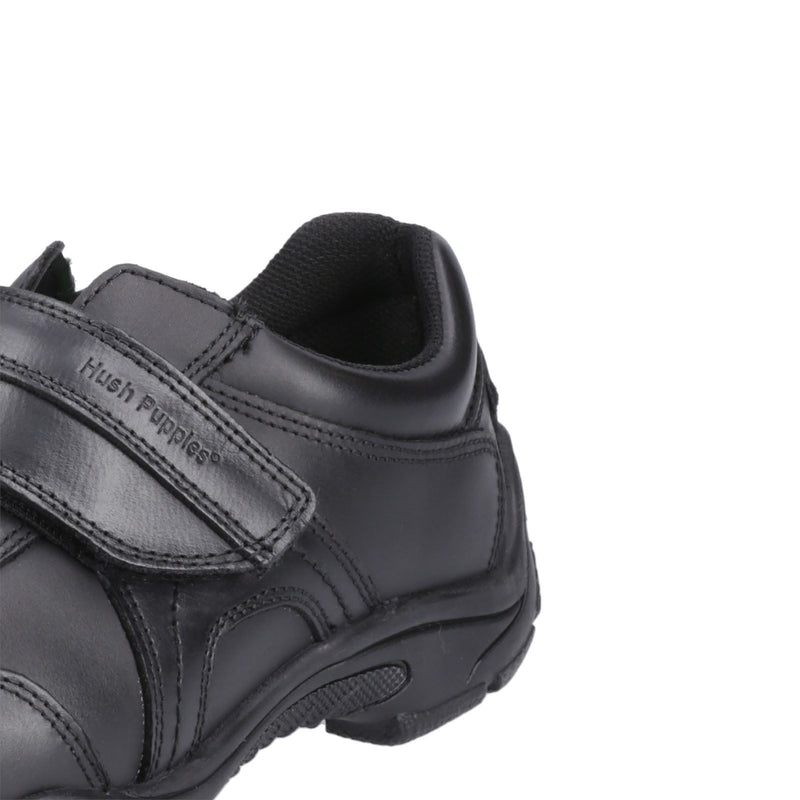 Hush Puppies Arlo Senior Lederschuhe Für Jungen In Schwarz