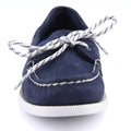 Sperry Authentic 1 Eye Damen Bootsschuhe Aus Leder In Marineblau