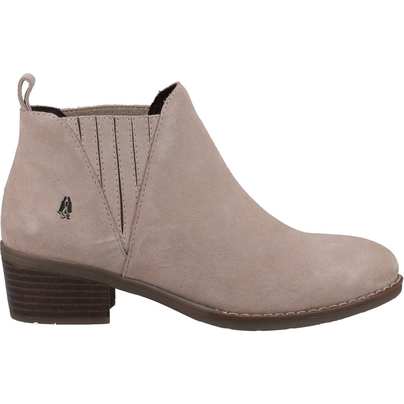 Hush Puppies Isobel Leder Damen Nude Stiefel