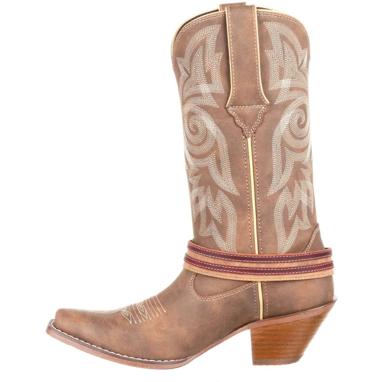 Durango Crush Flag Leder Herren Brown/Khaki Stiefel