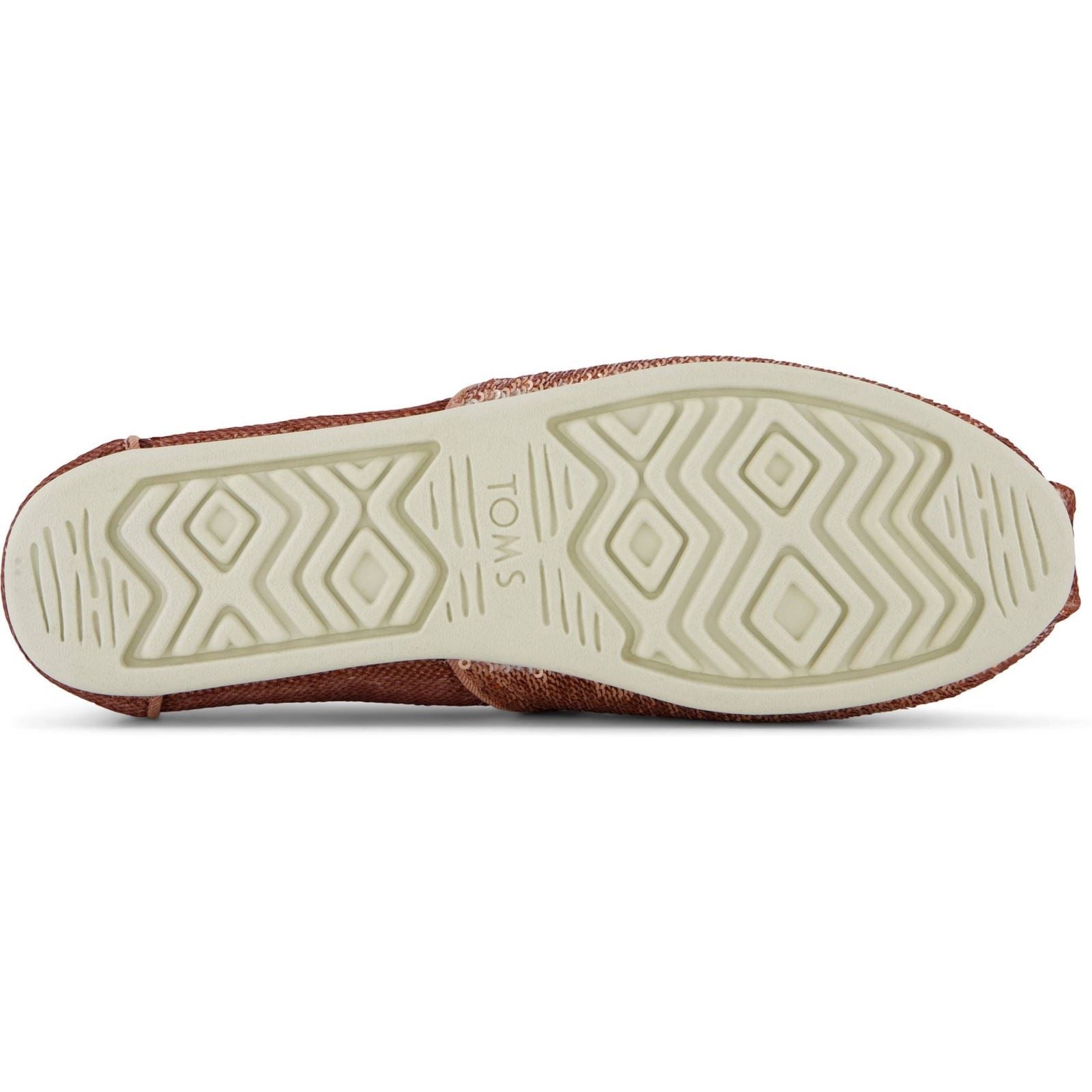 TOMS Alpargata Sequins Textil Frauen Rose Espadrilles