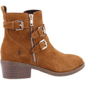Hush Puppies Jenna Leder Damen Stiefeletten In Beige
