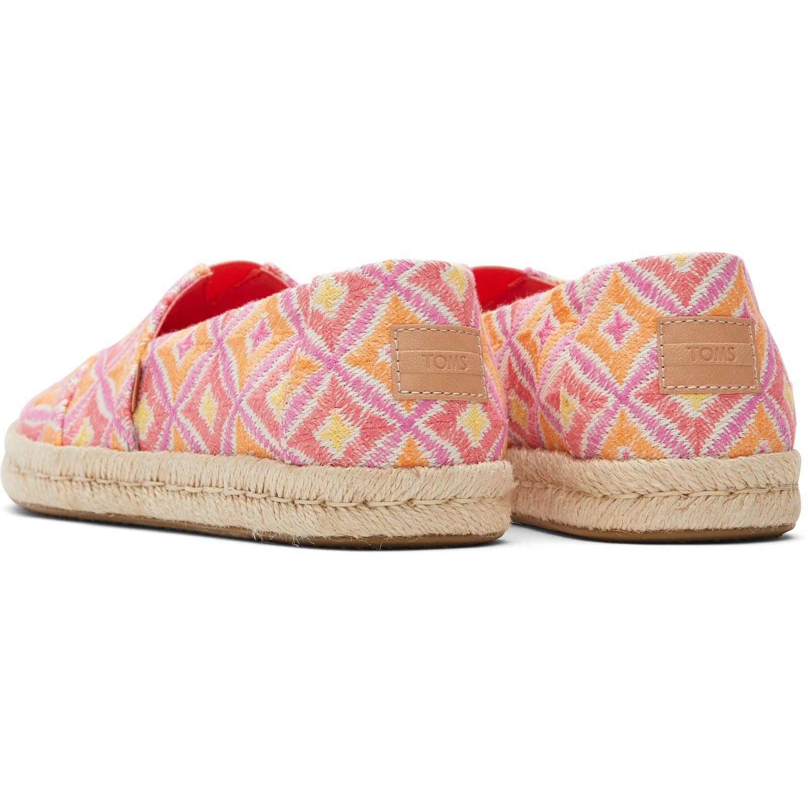 TOMS Alpargata Rope 2.0 Polyester Damen Shell Pink Espadrilles