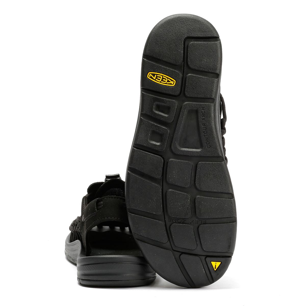 Keen Uneek Herren Schwarze Sandalen