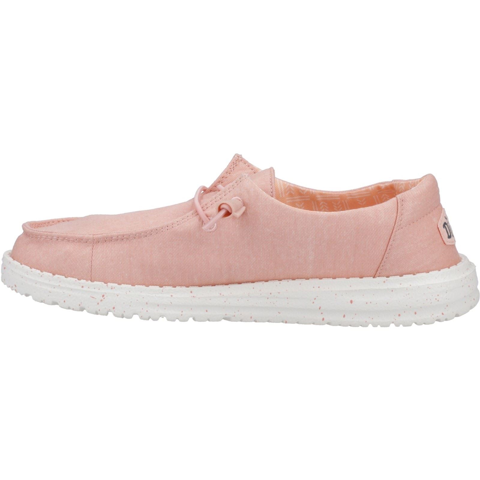 HEYDUDE Wendy Canvas 100% Baumwolle Damen Rosa Loafers
