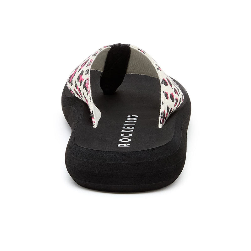 Rocket Dog Spotlight Monroe Damen Sandalen Aus Baumwolle In Leuchtendem Pink