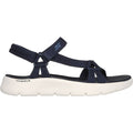 Skechers GO WALK Flex Sublime Polyester Damen Sandalen In Marineblau