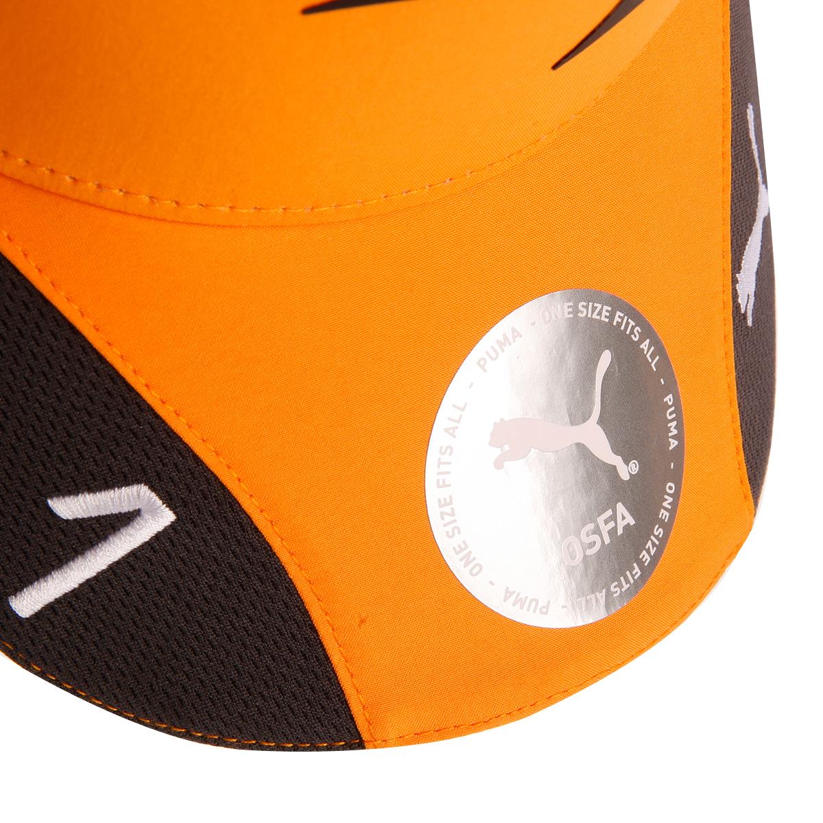 Puma Mclaren Replica Norris Polyester Papaya/Schwarz Kappen