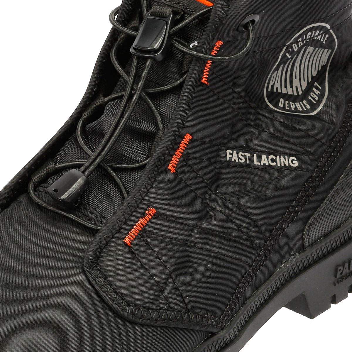 Palladium SP20 Travel Hi Schwarze Farbe Stiefel