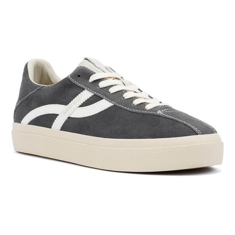 Pompeii Dart Herren Sneaker Aus Veloursleder In Grau