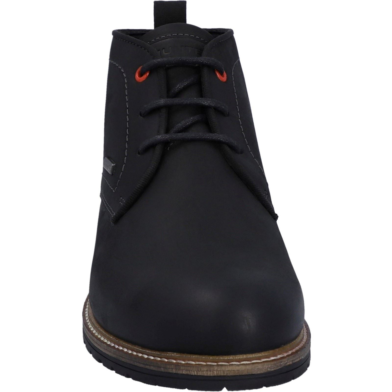 Hunter Jura Schwarze Farbe Herrenlederstiefel