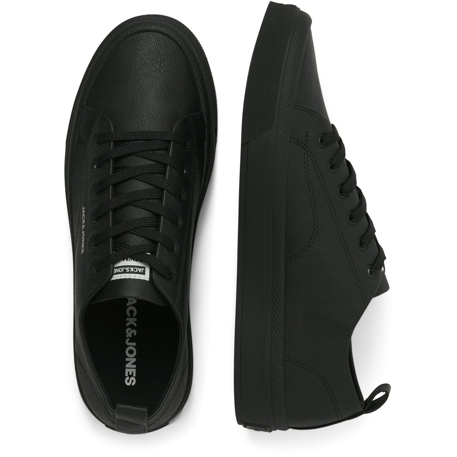 Jack & Jones Bayswater Herren Sneaker Aus Polyurethan In Anthrazit