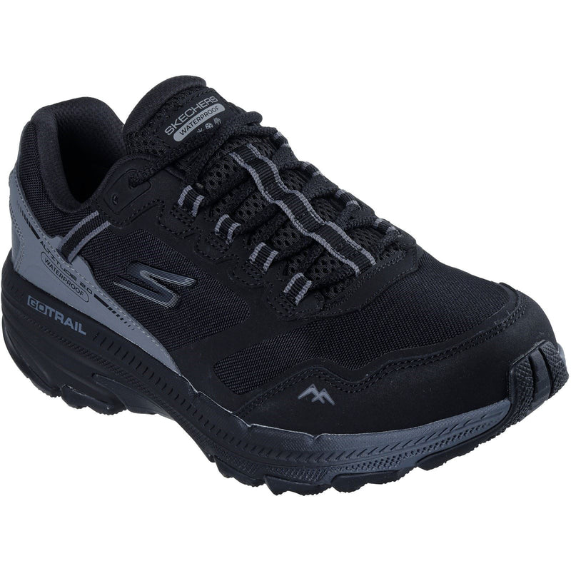 Skechers Performance Go Run Trail Altitude 2.0 Pine Ridge Damen Wanderschuhe Aus Leder In Schwarz/grau