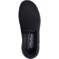 Skechers Go Walk Flex Relish Textile Damen-Sneaker In Schwarz