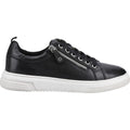 Hush Puppies Martha Damen Sneaker Aus Schwarzem Leder