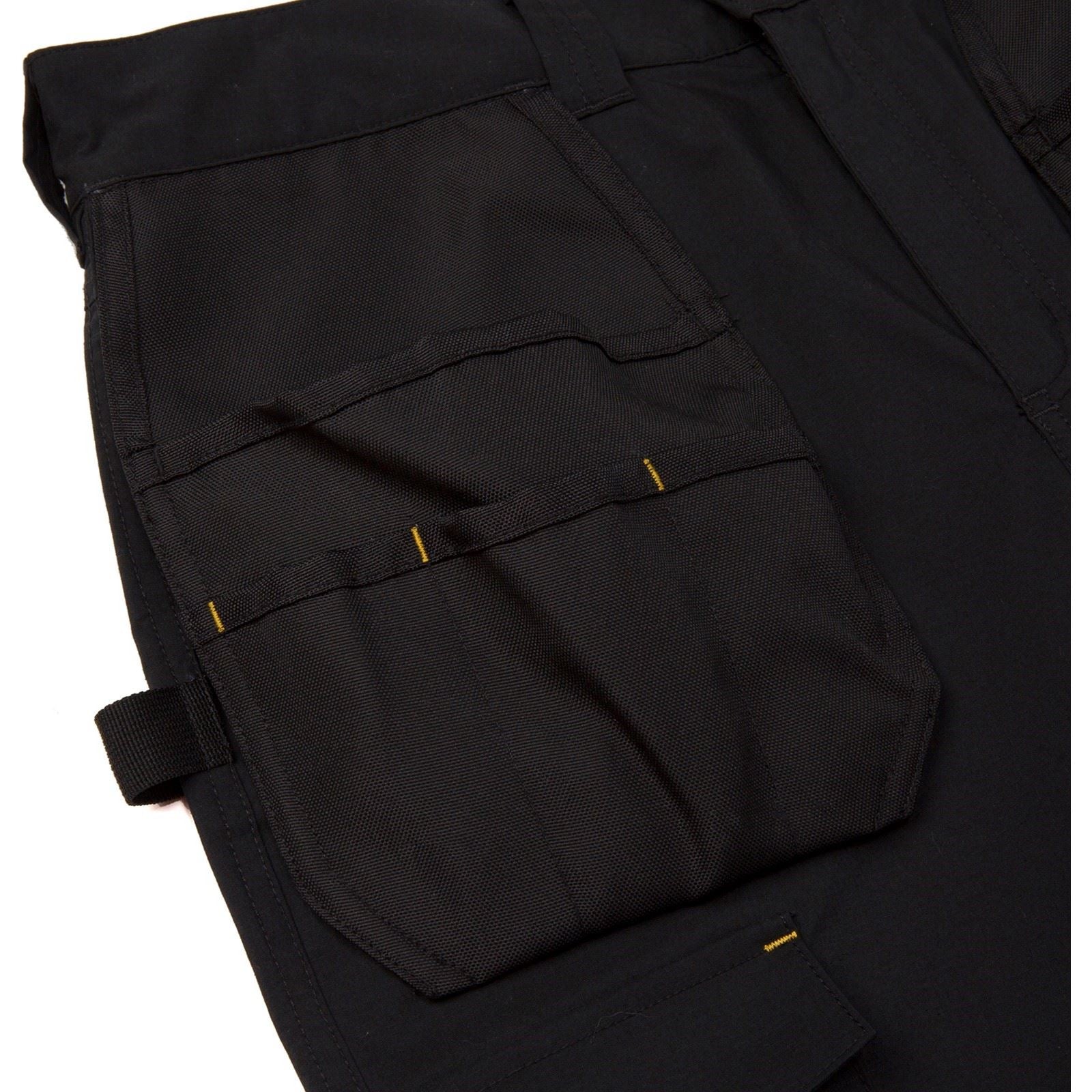 Caterpillar Nexus Holster Stretch Baumwoll Arbeits Shorts Für Herren In Schwarz