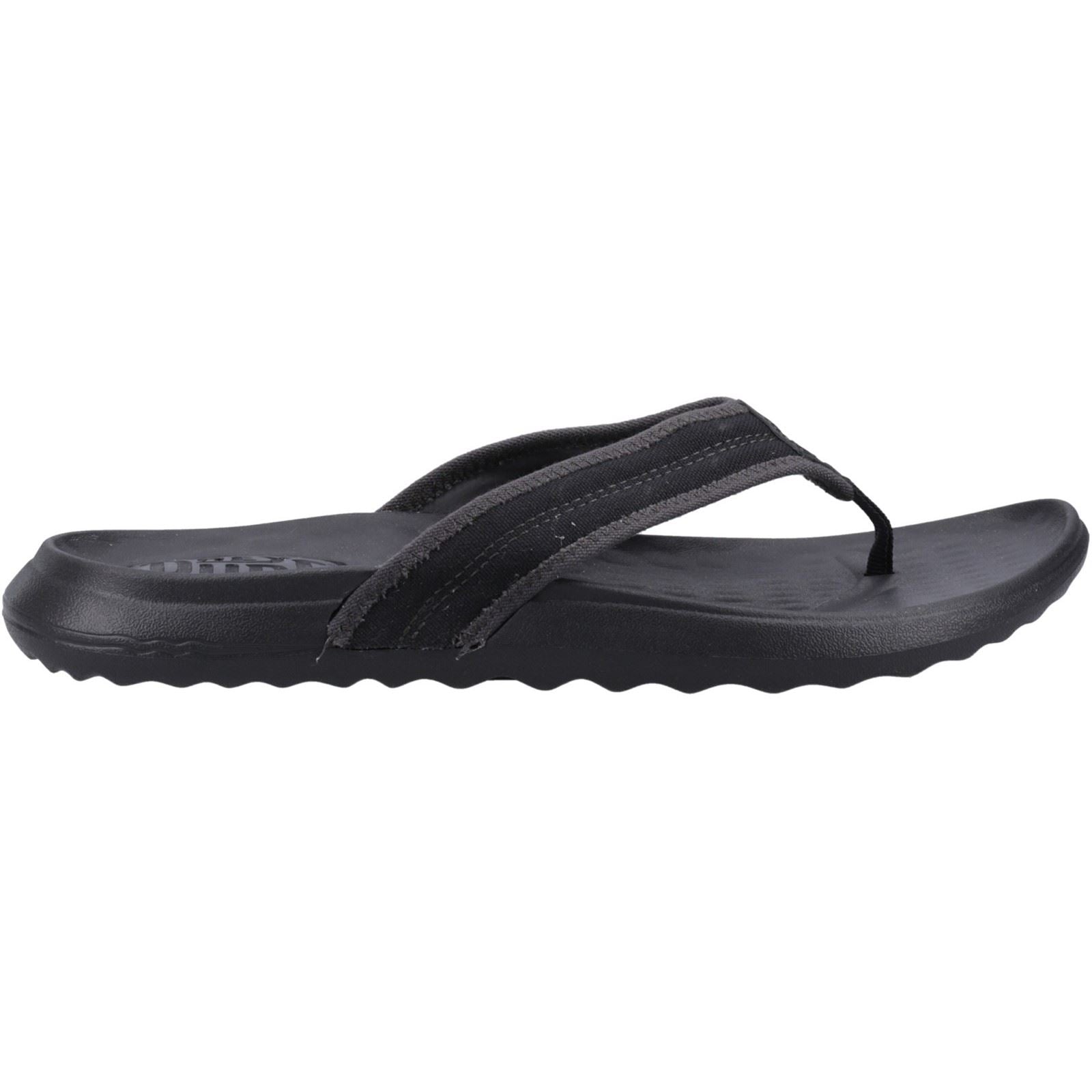 HEYDUDE Myers Flip Sport Mode Herren Schwarze Sandalen