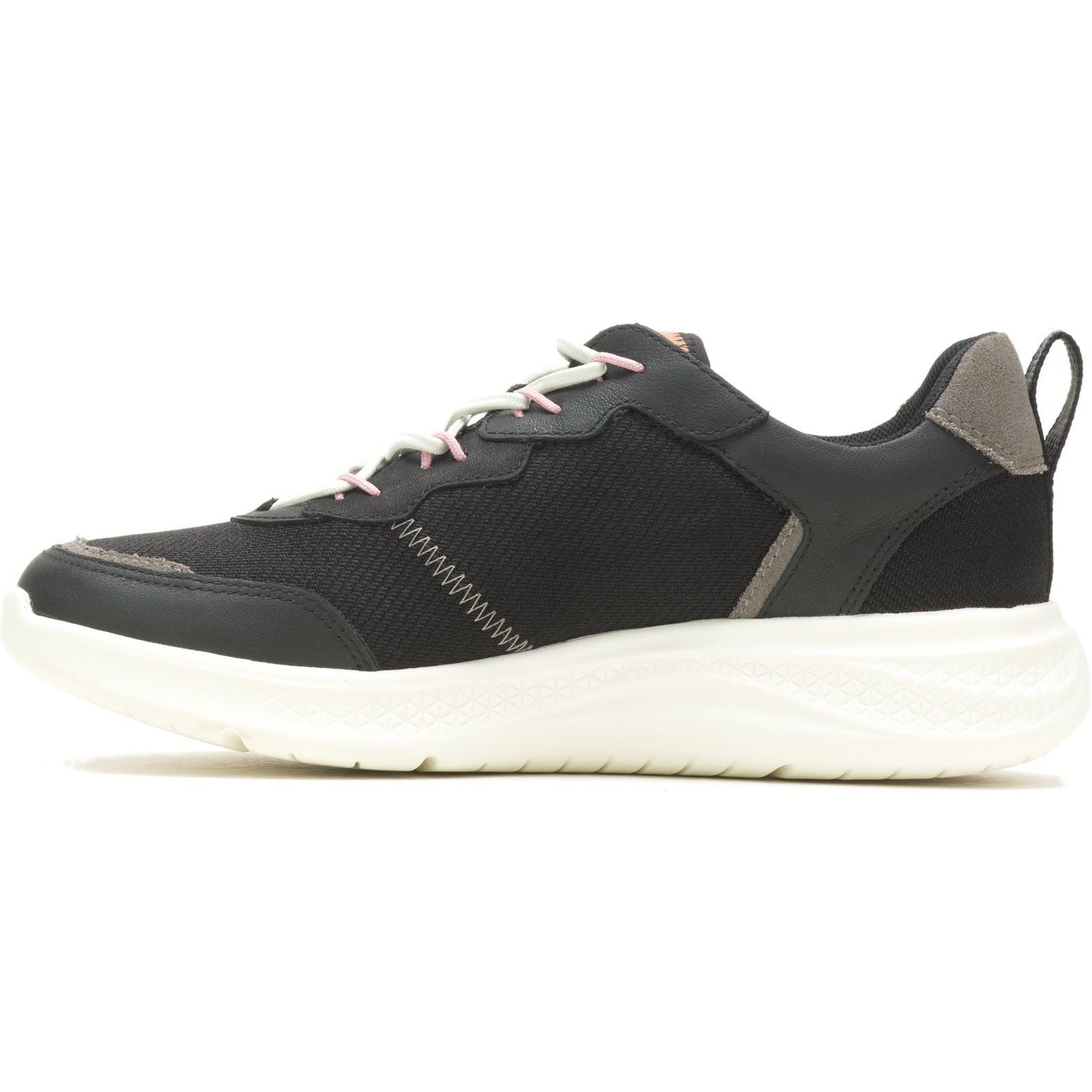 Hush Puppies Elevate Bungee Damen-Sneaker Aus Schwarzem Leder