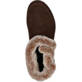 Skechers On-The-Go Joy First Glance Leder Damen Schokoladenstiefel