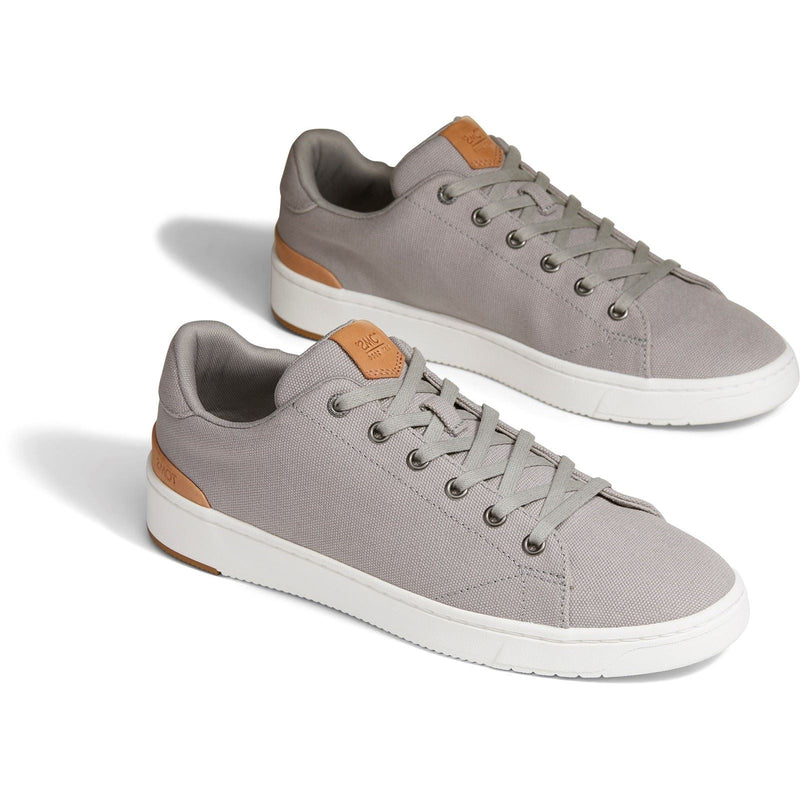 TOMS Travel Lite 2.0 Low 100% Baumwolle Herren Turnschuhe In Grau