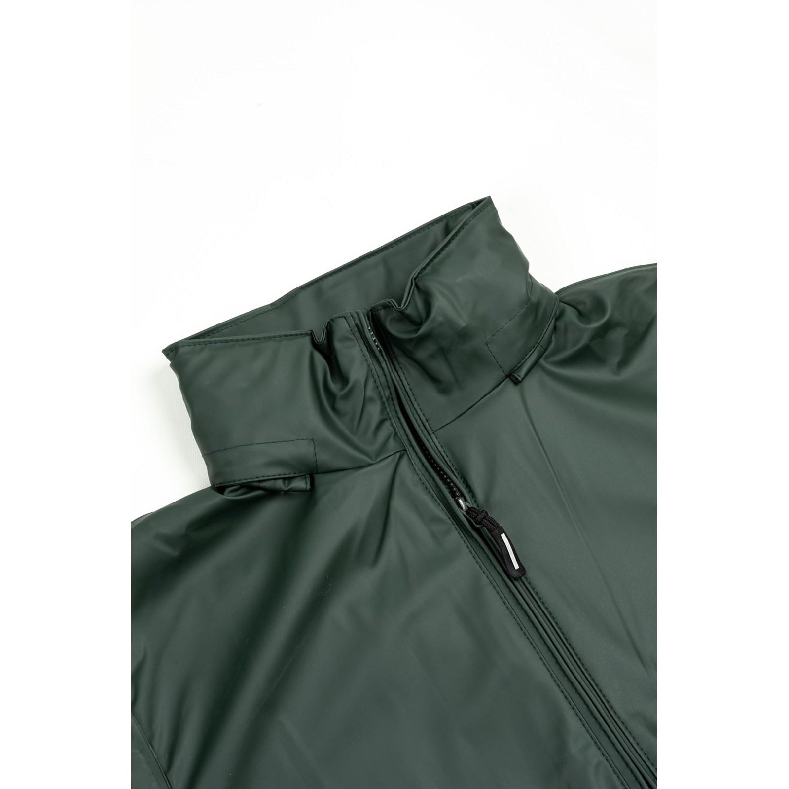 Helly Hansen Workwear Voss Unisex Erwachsene Grüne Regenjacke