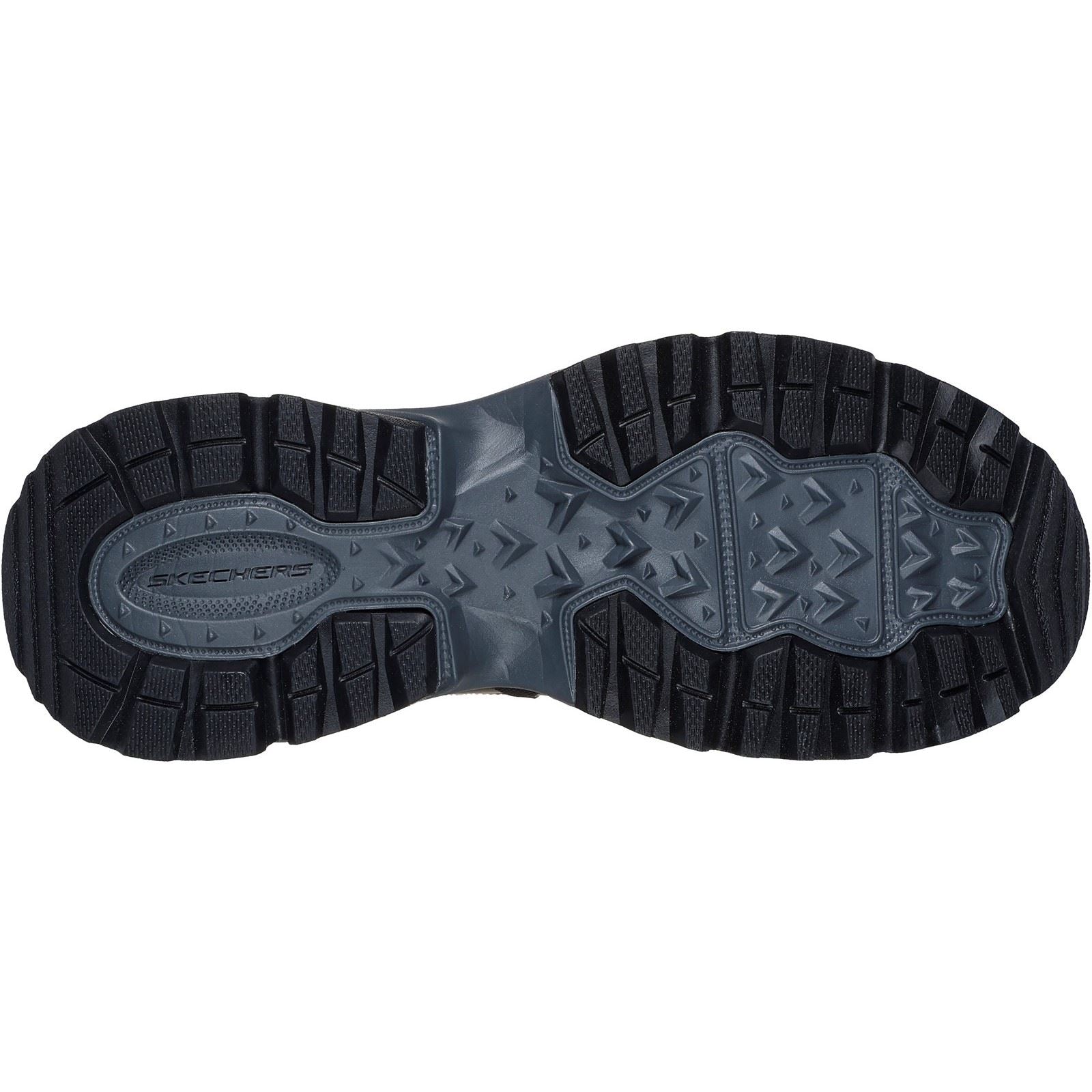 Skechers Vigor AT Richwood Herren Wanderstiefel Aus Leder In Olivgrün/Mehrfarbig