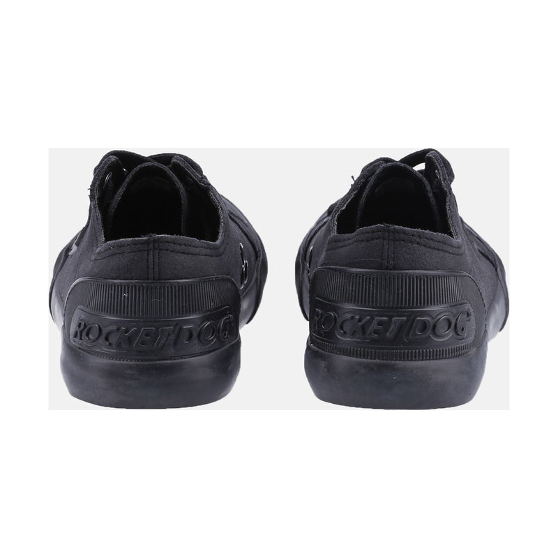 Rocket Dog Jazzin Fable Synthetik Damen Sneaker In Schwarz