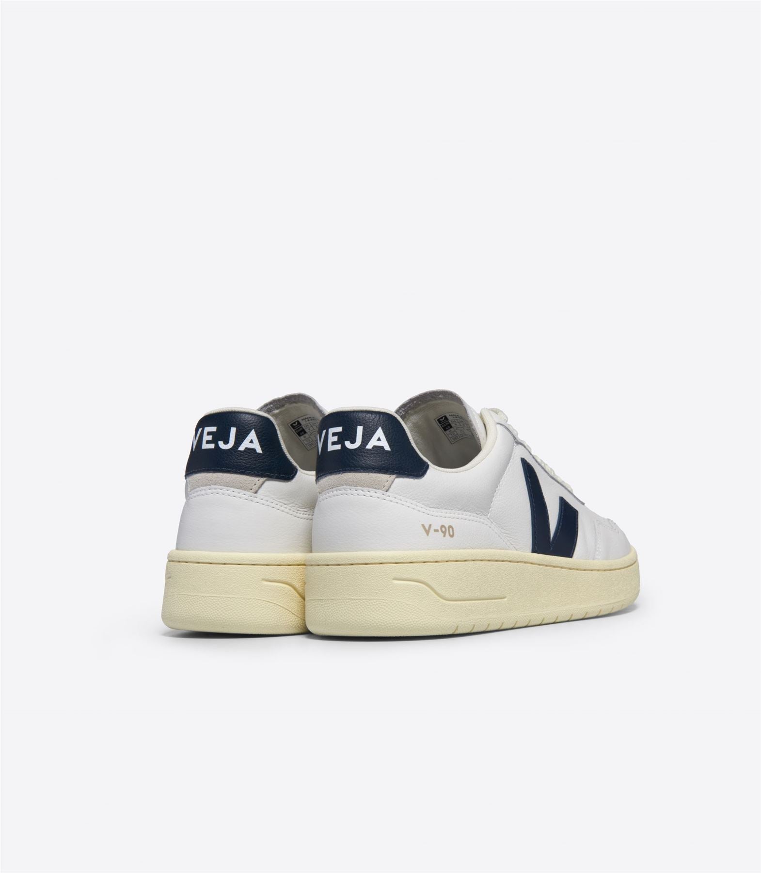 Veja V-90 Weiße Ledersneaker Für Herren