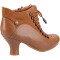 Hush Puppies Vivianna Leder Damen Stiefeletten In Beige