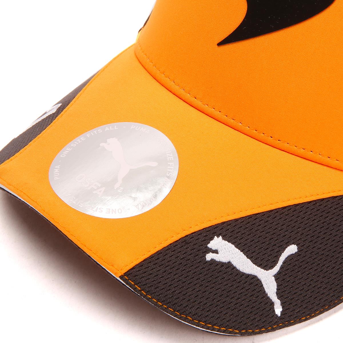 Puma Mclaren Replica Norris Polyester Papaya/Schwarz Kappen