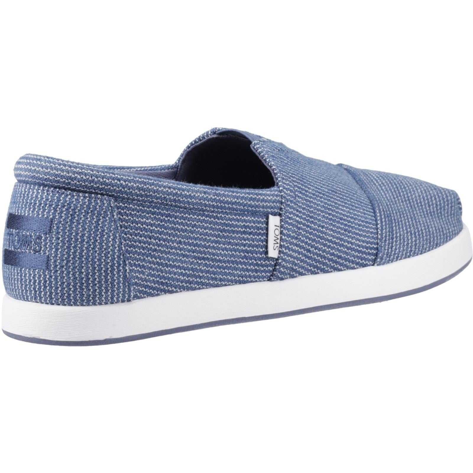 TOMS Alp FWD 100% Baumwolle Herren Espadrilles In Dunkelblau