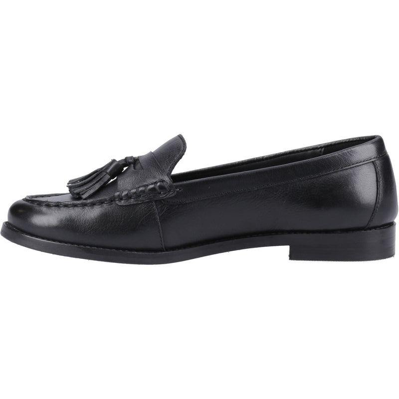 Hush Puppies Connie Damen Schwarze Farbe Lederloafer