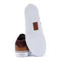 Ralph Lauren Hanford III Leder Herren Braune Turnschuhe