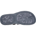 Skechers Reggae Slim Stretch Flex Damen Textil Sandalen In Marineblau