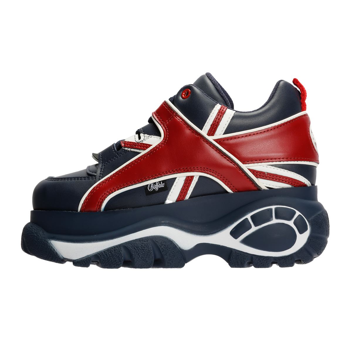 Buffalo 1339-14 Damen Sneaker Aus Blauem Leder
