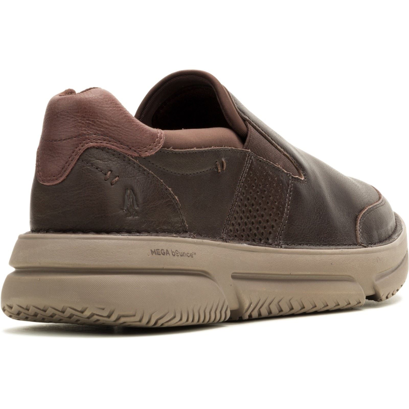 Hush Puppies Baylor Herren Slipper aus braunem Leder