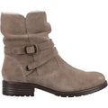 Hush Puppies Piper Leder Damen Taupe Stiefel