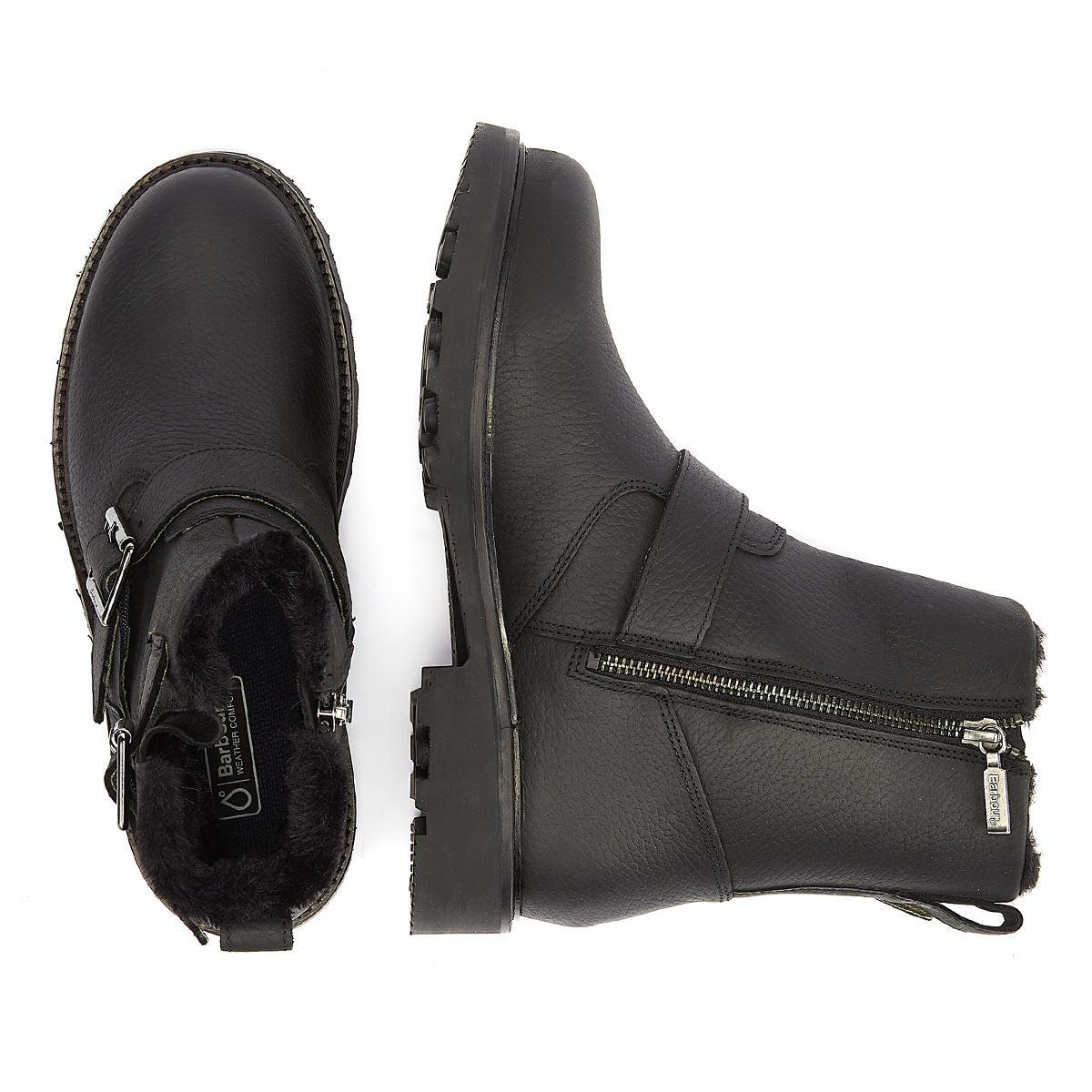 Barbour Derwent Damen-Schwarzstiefel