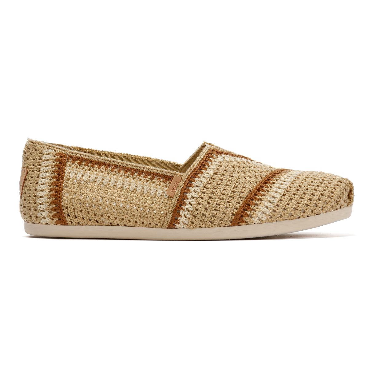 TOMS Alpargata Classic Baumwoll Espadrilles Für Frauen In Beige