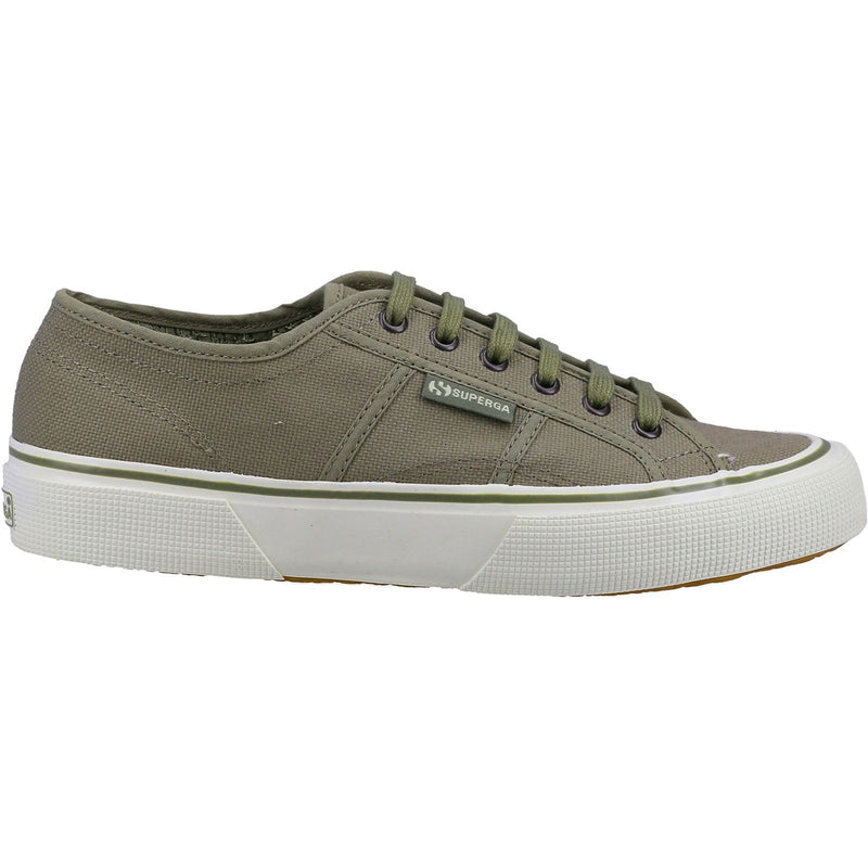 Superga 2490 Bold Baumwoll-Herren-Safari-Sneaker In Grün