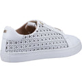 Dune Ease Leder Damen Weiße Turnschuhe