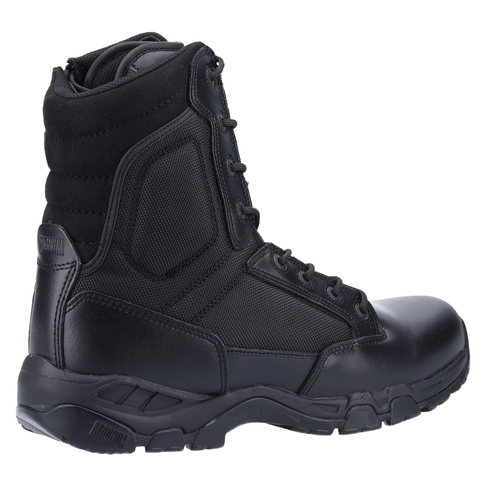 Magnum Viper Pro Acht Komma Null Plus Seitenreißverschluss Leder Schwarz Sicherheitsstiefel